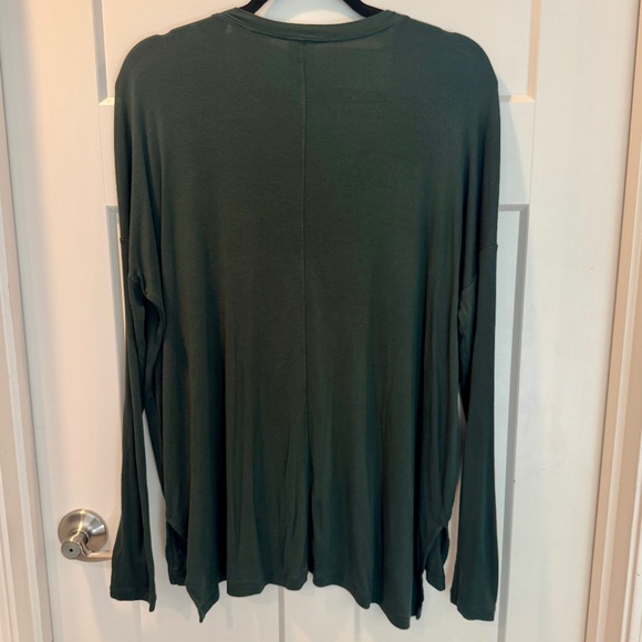 cabi Chill Tee, #3416, S, EUC, Hunter Green, Long Sleeve - Picture 5 of 9